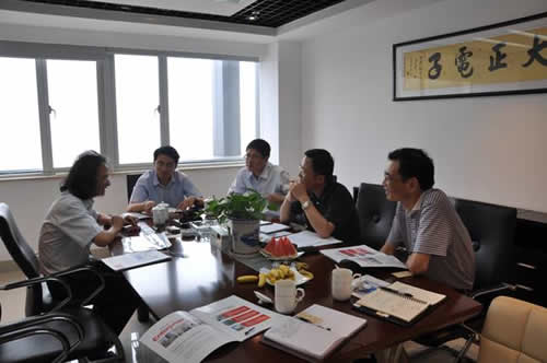 徐副區(qū)長(zhǎng)一行到我公司調(diào)研、考察