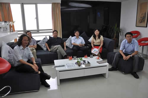 徐副區(qū)長(zhǎng)一行到我公司調(diào)研、考察